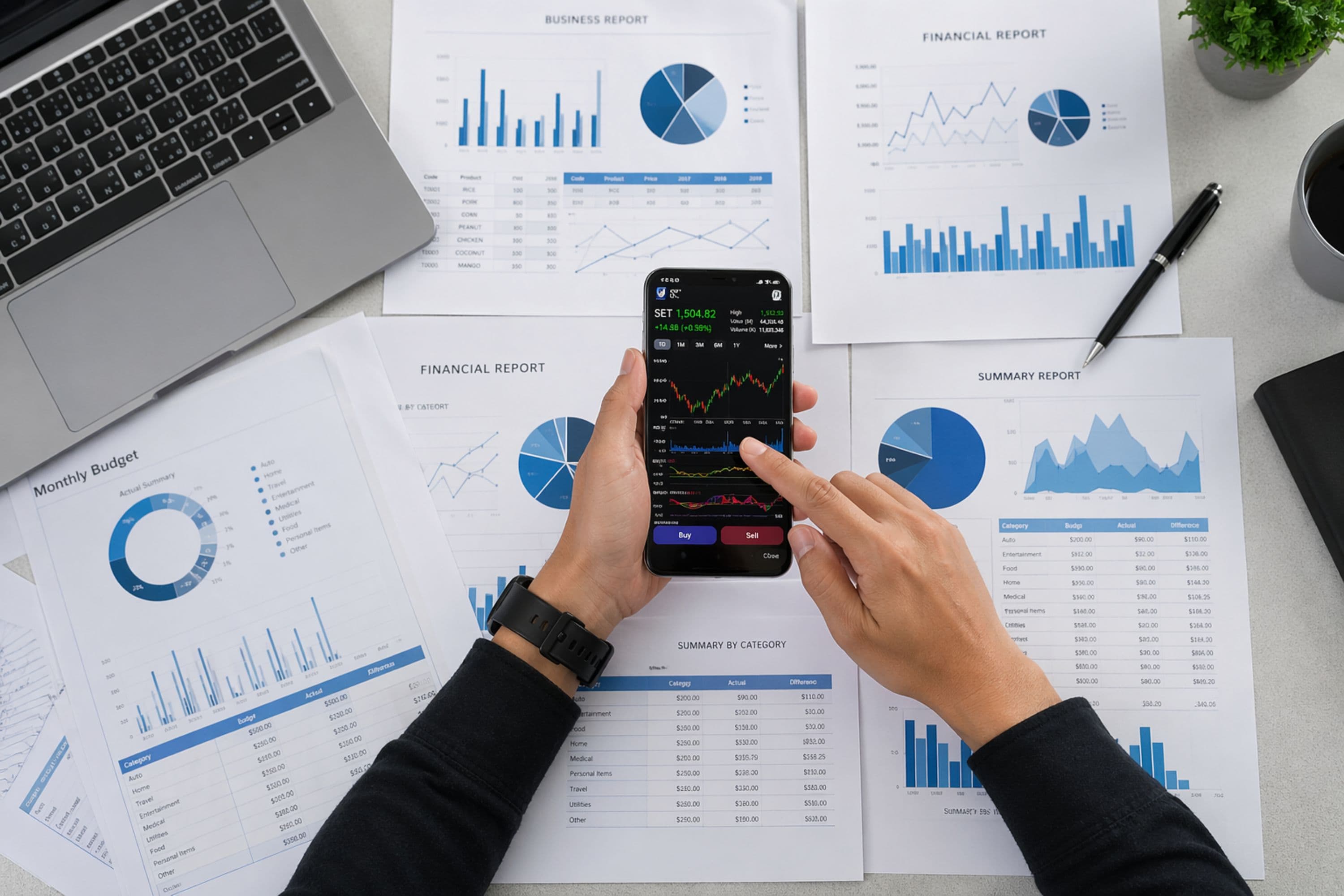 Financial data and analytics